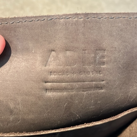 ABLE grey leather purse - Picture 4 of 7